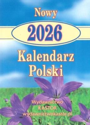 Kalendarz 2026 zdzierak polski. Wydawca: Kastor. SmakLiter.pl Opakowanie Kalendarz 2026 zdzierak polski