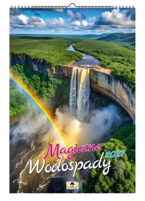 Opakowanie Kalendarz 2027 A3 ścienny magiczne wodospady