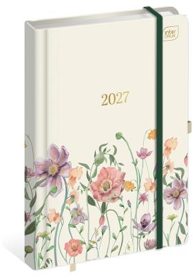 Opakowanie Kalendarz 2027 A5/192K Mat+ UV Metallic Flowers