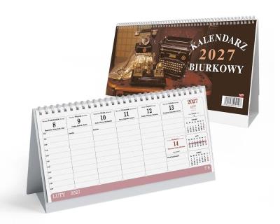 Opakowanie Kalendarz 2027 biurowy poziomy