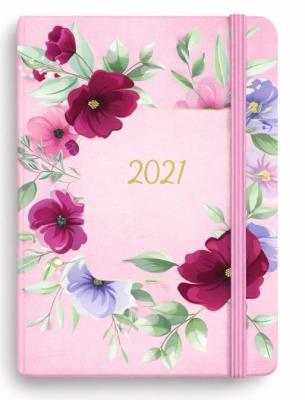 Opakowanie Kalendarz 2027 Botanical B6 tygodniowy azalia roż