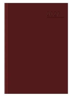 Opakowanie Kalendarz 2027 dzienny A5 basic bordowy TOP2000
