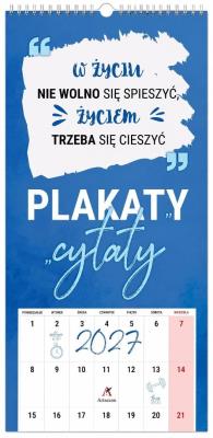 Opakowanie Kalendarz 2027 notatnikowy Plakaty-cytaty