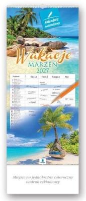 Opakowanie Kalendarz 2027 rodzinny Wakacje marzeń