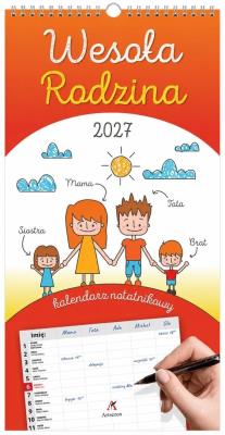 Opakowanie Kalendarz 2027 rodziny Wesoła Rodzina