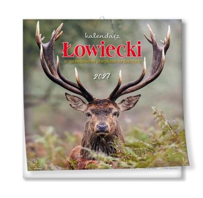Opakowanie Kalendarz 2027 ścienny 30x30cm Łowiecki