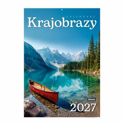 Opakowanie Kalendarz 2027 ścienny A4 Krajobrazy