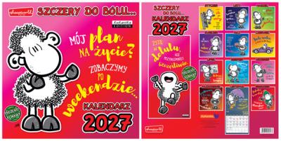 Opakowanie Kalendarz 2027 ścienny Classic Q Sheep Szczery