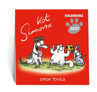 Opakowanie Kalendarz 2027 ścienny Kot Simona