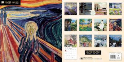 Opakowanie Kalendarz 2027 ścienny kwadrat Edvard Munch