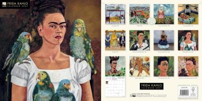Opakowanie Kalendarz 2027 ścienny kwadrat Frida Kahlo