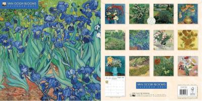 Opakowanie Kalendarz 2027 ścienny kwadrat Van Gogh Kwiaty