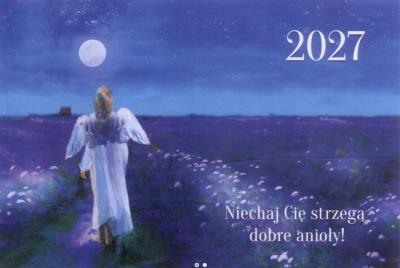 Okładka książki Kalendarz 2027 trójdzielny Niechaj Cię strzegą...
