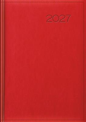Opakowanie Kalendarz 2027 tygodniowy czerwony