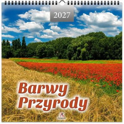 Opakowanie Kalendarz 2027 wieloplanszowy 33x33cm Barwy...