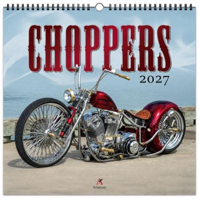 Opakowanie Kalendarz 2027 wieloplanszowy 33x33cm Choppers