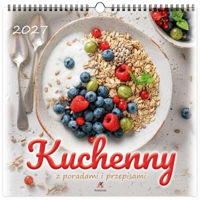 Opakowanie Kalendarz 2027 wieloplanszowy 33x33cm Kuchenny