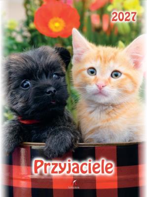 Opakowanie Kalendarz 2027 wieloplanszowy B4 Przyjaciele