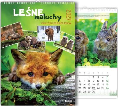 Opakowanie Kalendarz 2027 wieloplanszowy Leśne maluchy