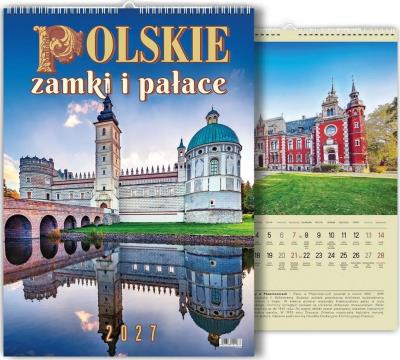 Opakowanie Kalendarz 2027 wieloplanszowy Zamki i Pałace