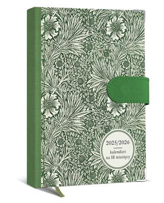 Opakowanie Kalendarz A5 2025/2026 18 m-cy zielony