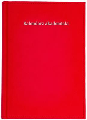 Opakowanie Kalendarz akad. 2022/23 A5 Tyg. Vivella Czerwień
