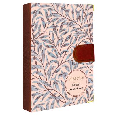 Opakowanie Kalendarz B6 2025/2026 18 m-cy brązowy