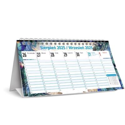 Kalendarz biurkowy 2025. Wydawca: Kalpol. SmakLiter.pl Opakowanie Kalendarz biurkowy 2025