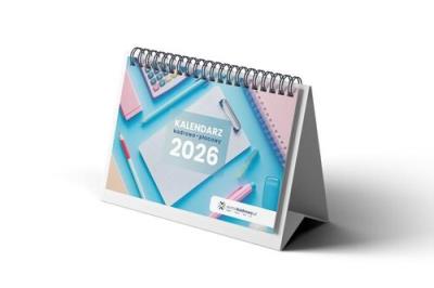 Okładka książki Kalendarz kadrowo-płacowy 2026 na biurko