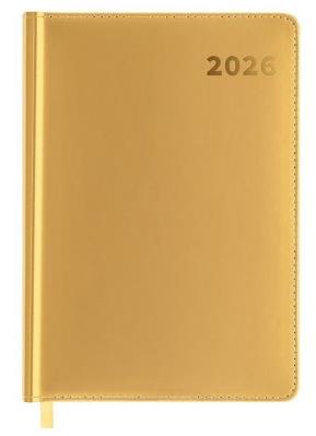 Opakowanie Kalendarz książkowy 2026 A5 złoty EASY