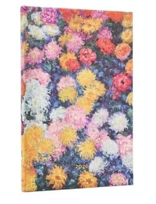 Kalendarz książkowy maxi 2026 Monet's Chrysanthem. Wydawca: Paperblanks. SmakLiter.pl Opakowanie Kalendarz książkowy maxi 2026 Monet's Chrysanthem