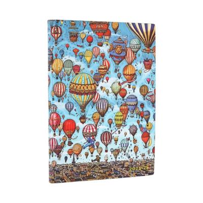 Kalendarz książkowy midi 25/26 18M Balloon Festiv. Wydawca: Paperblanks. SmakLiter.pl Opakowanie Kalendarz książkowy midi 25/26 18M Balloon Festiv