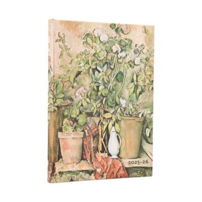 Kalendarz książkowy midi 25/26 18M Cezanne. Wydawca: Paperblanks. SmakLiter.pl Opakowanie Kalendarz książkowy midi 25/26 18M Cezanne