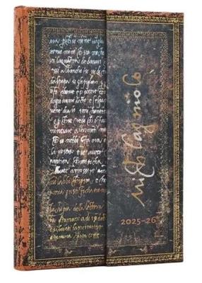 Kalendarz książkowy mini 25/26 18M Michelangelo. Wydawca: Paperblanks. SmakLiter.pl Opakowanie Kalendarz książkowy mini 25/26 18M Michelangelo