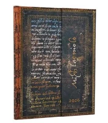 Kalendarz książkowy ultra 2026 Michelangelo. Wydawca: Paperblanks. SmakLiter.pl Opakowanie Kalendarz książkowy ultra 2026 Michelangelo