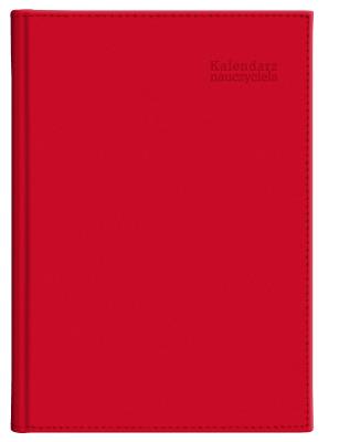 Kalendarz naucz. 2025/2026 B5 tyg. Vivella czerwon. Wydawca: Wokół nas. SmakLiter.pl Opakowanie Kalendarz naucz. 2025/2026 B5 tyg. Vivella czerwon