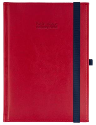 Kalendarz naucz. 2025/26 A5 Nebraska gumka czerw.. Wydawca: Wokół nas. SmakLiter.pl Opakowanie Kalendarz naucz. 2025/26 A5 Nebraska gumka czerw.