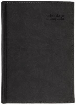Kalendarz naucz. 2025/26 A5 tyg. Vivella czarny. Wydawca: Wokół nas. SmakLiter.pl Opakowanie Kalendarz naucz. 2025/26 A5 tyg. Vivella czarny