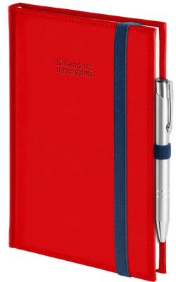 Opakowanie Kalendarz naucz. 2026/2027 A5 dz. Nebraska czerw.