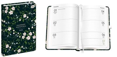 Kalendarz nauczyciela 2025/2026 A5/192K Flower. Wydawca: INTERDRUK. SmakLiter.pl Opakowanie Kalendarz nauczyciela 2025/2026 A5/192K Flower