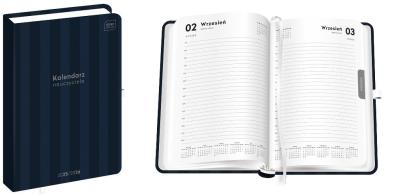 Kalendarz nauczyciela 2025/2026 A5/352K Navy. Wydawca: INTERDRUK. SmakLiter.pl Opakowanie Kalendarz nauczyciela 2025/2026 A5/352K Navy