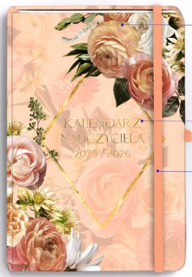Kalendarz Nauczyciela 2025/2026 A5 DNS Róże. Autor: -. SmakLiter.pl Okładka książki Kalendarz Nauczyciela 2025/2026 A5 DNS Róże