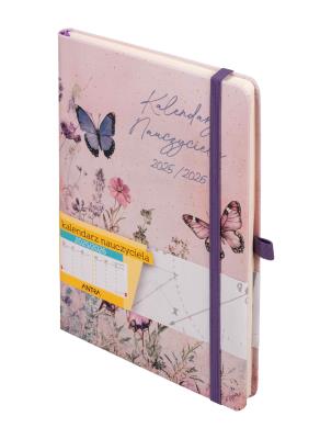 Kalendarz Nauczyciela 2025/2026 A5 TDW Motyle. Autor: -. SmakLiter.pl Okładka książki Kalendarz Nauczyciela 2025/2026 A5 TDW Motyle