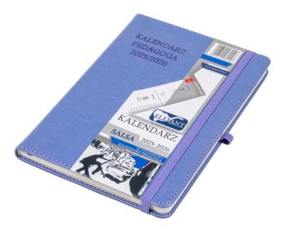 Opakowanie Kalendarz pedagoga 2025/26 A5 tyg Salsa fioletowy