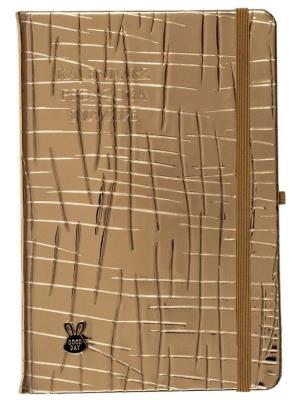 Kalendarz pedagoga 2025/26 A5 tyg. Salsa złoty. Wydawca: ELEFANT. SmakLiter.pl Opakowanie Kalendarz pedagoga 2025/26 A5 tyg. Salsa złoty