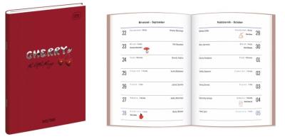 Opakowanie Kalendarz szkolny 2025/2026 B6 48 Cherry