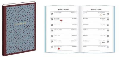 Opakowanie Kalendarz szkolny zeszytowy 25/26 B6/48K Spots