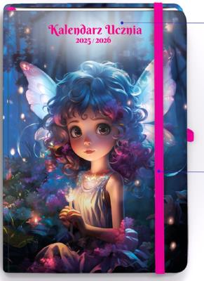 Okładka książki Kalendarz Ucznia 2025/2026 B6 TNS Elf