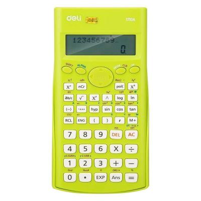 Opakowanie Kalkulator naukowy 12-cyfrowy zielony DELI