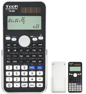 Opakowanie Kalkulator naukowy TR-588 10+2-pozycyjny